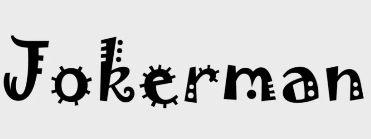 Jokerman font