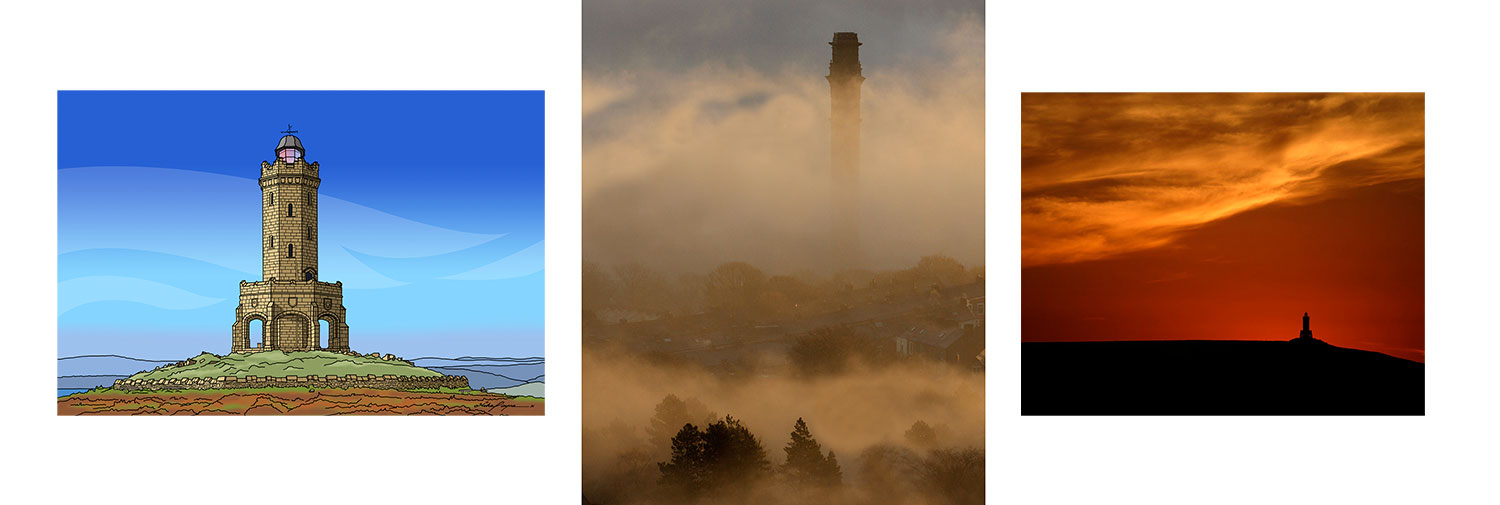 darwen tower images, lancashire