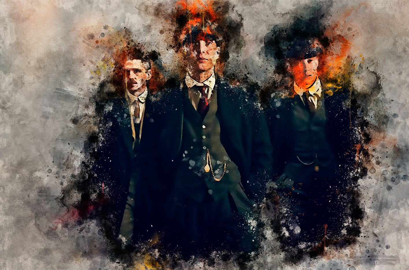 Peaky Blinders canvas