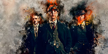 Peaky Blinders Canvas Art