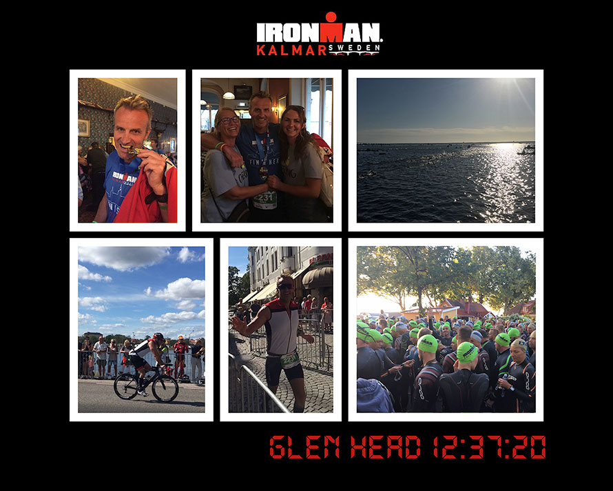 ironman montage and running canvas prints as christmas gifts