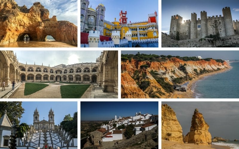 algarve photo montage