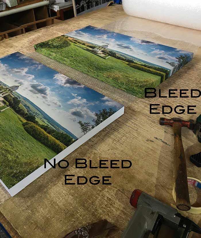 gallery wrap canvas prints explained
