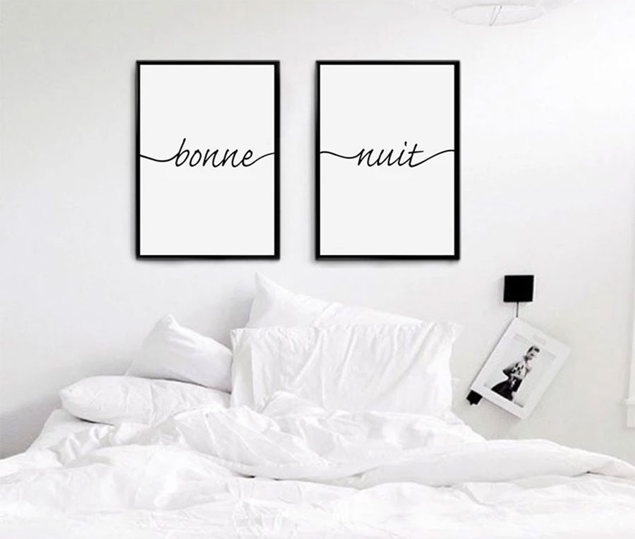 bedroom art canvas prints