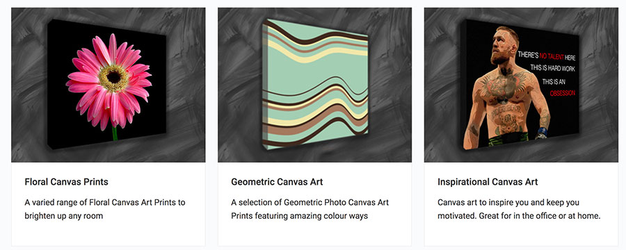 wall art galleries at canvasdesign