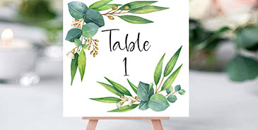 Wedding Welcome Signs and Table Plans