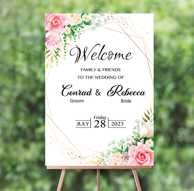 Wedding Welcome Signs and Table Plans