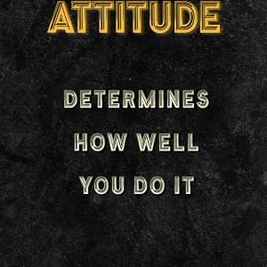 Attitude Canvas Art