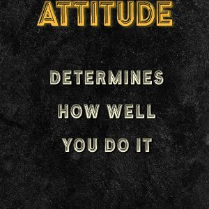 Attitude Canvas Art