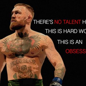 CONOR McGregor Canvas wall art