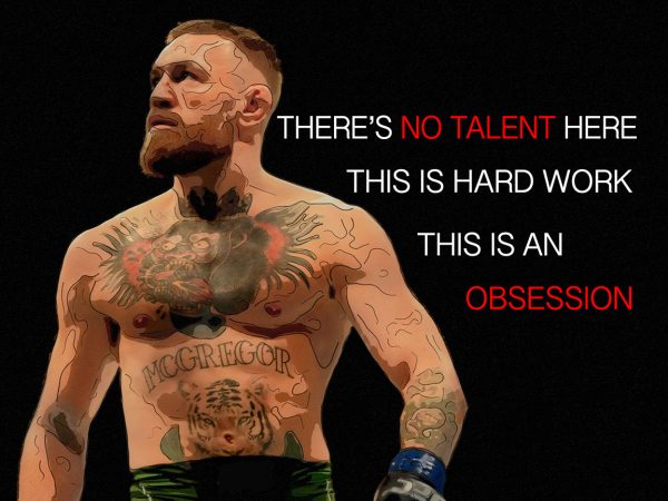 CONOR McGregor Canvas wall art