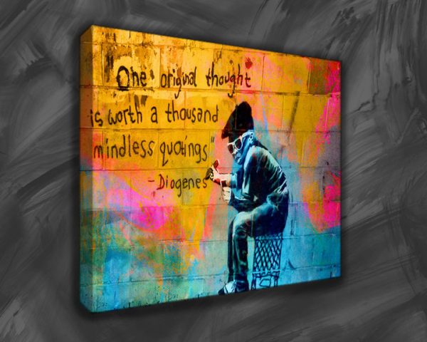 banksy-a-thousand-quotes-on-canvas