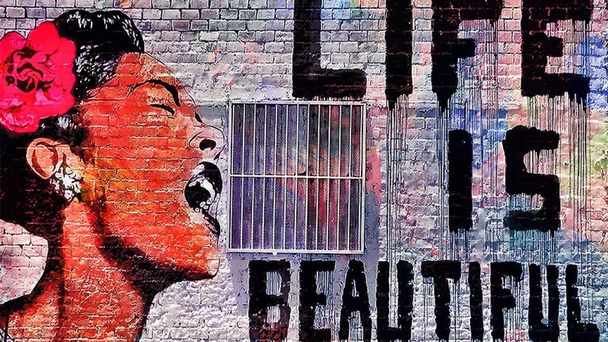 Banksy Life is beautiful – Canvas Art and Wall Art Prints from 
