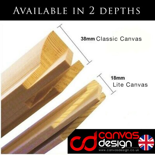 canvas and stretcher bars