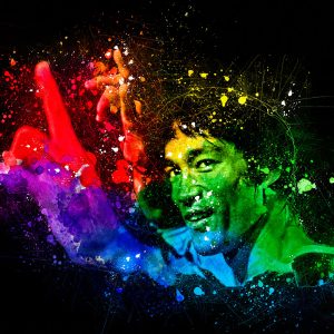 Bruce Lee Canvas Wall Art