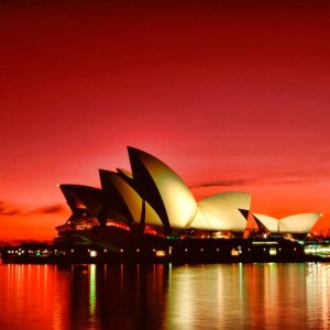 Scarlet Night Sydney Opera House