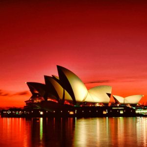 Scarlet Night Sydney Opera House