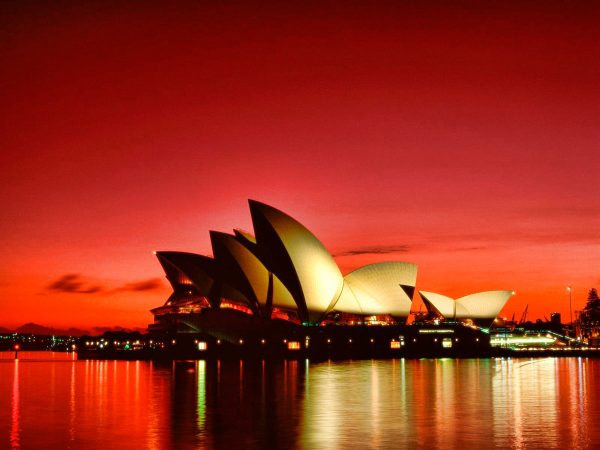 Scarlet Night Sydney Opera House