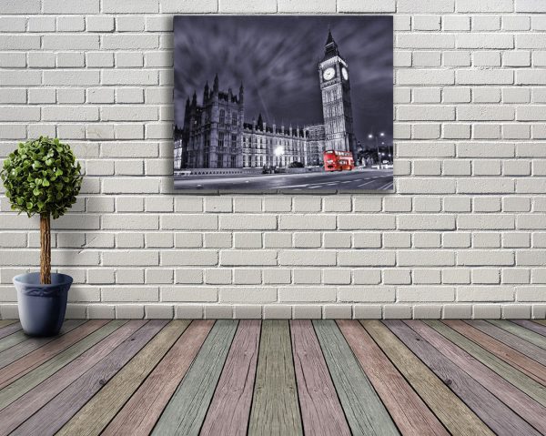 London Calling on canvas