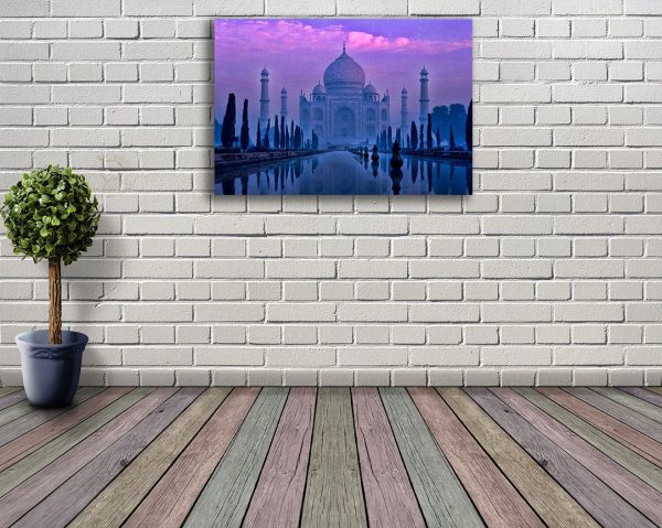 Taj Mahal on canvas