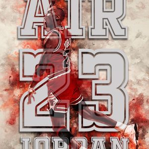 michael jordan canvas art