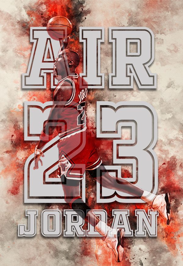 michael jordan canvas art