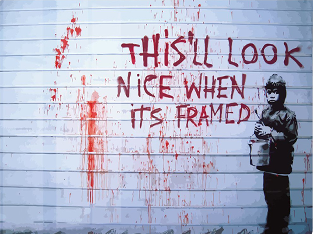 banksy canvas art prints