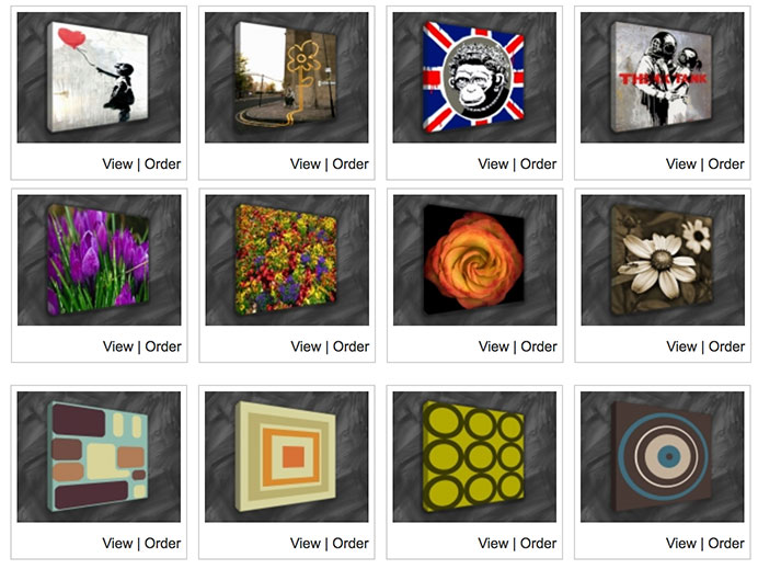 canvas wall art gallery prints