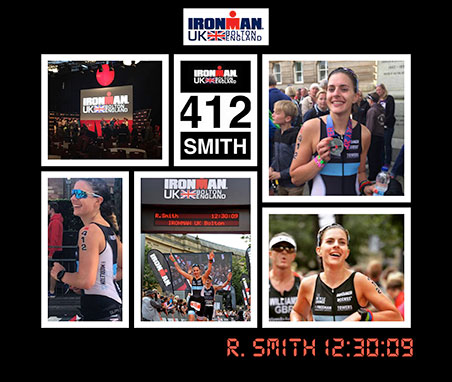 Ironman Triathlon Collage