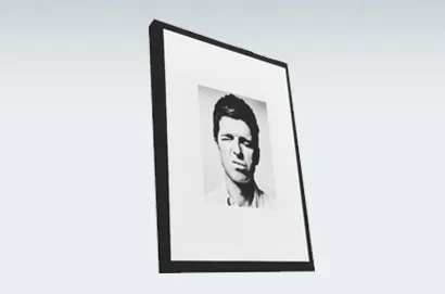 Black edge canvas prints